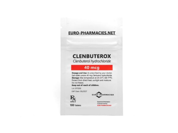 Europharmacies Påse Clenbuterox (Clenbuterol)