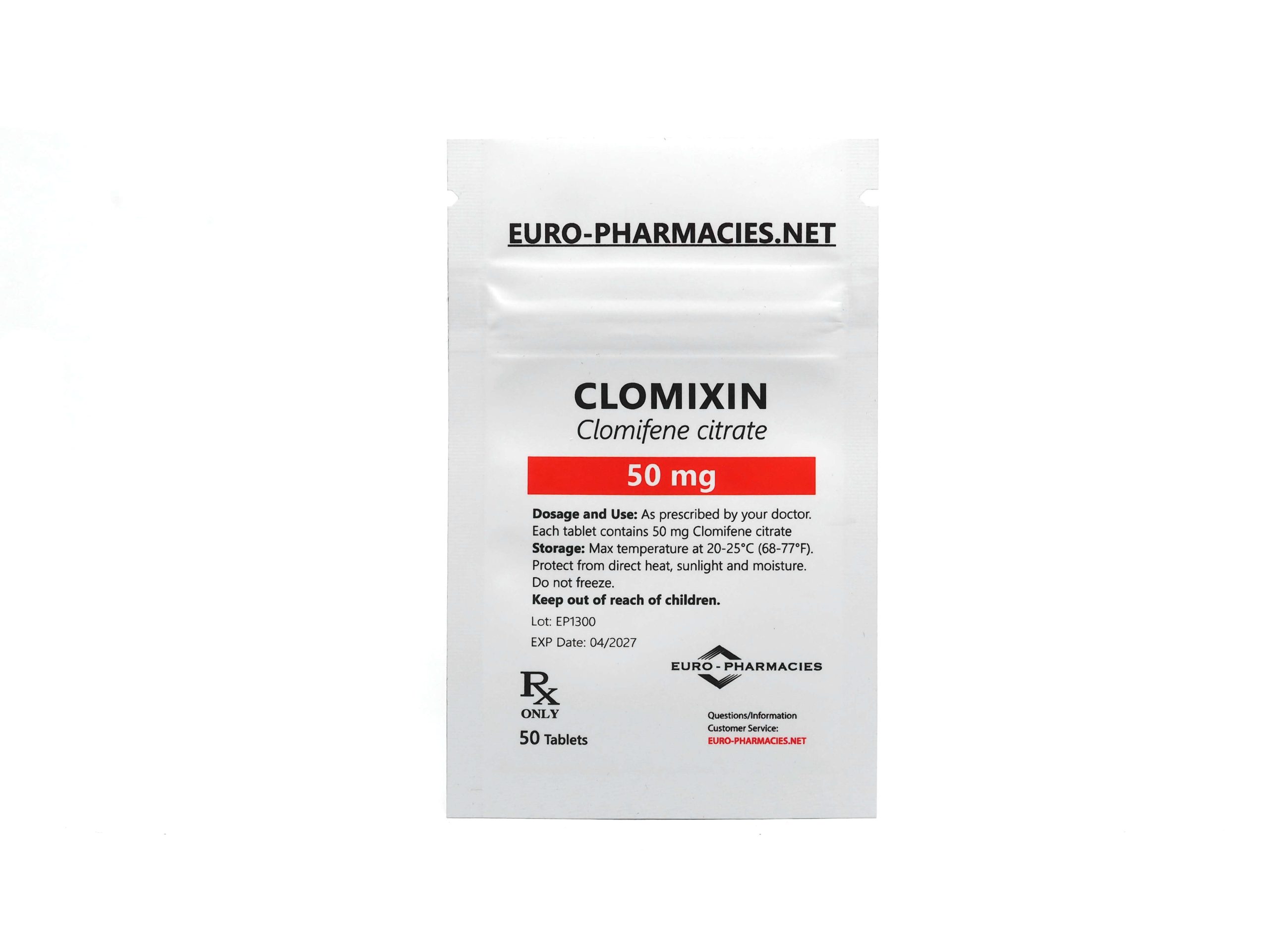 Europharmacies Påse Clomixin (Clomid)