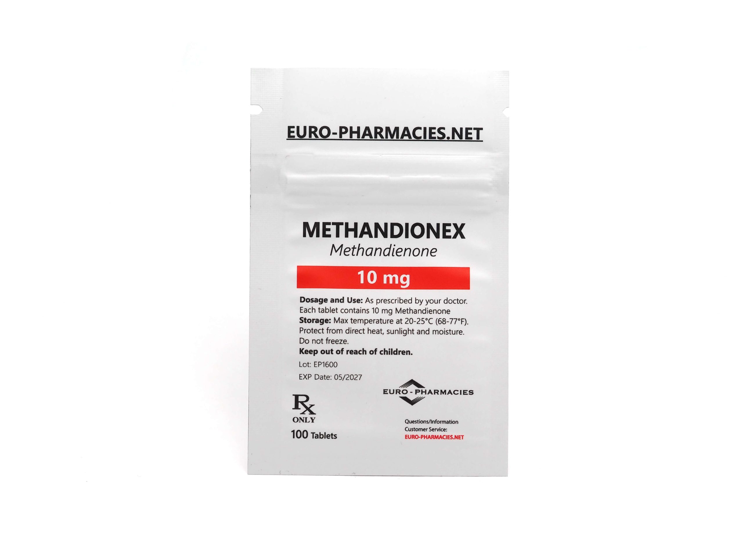 Europharmacies Påse Methandionex 10 (Dianabol)