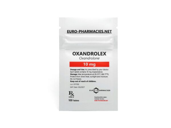 Europharmacies Påse Oxandrolex 10 (Anavar)