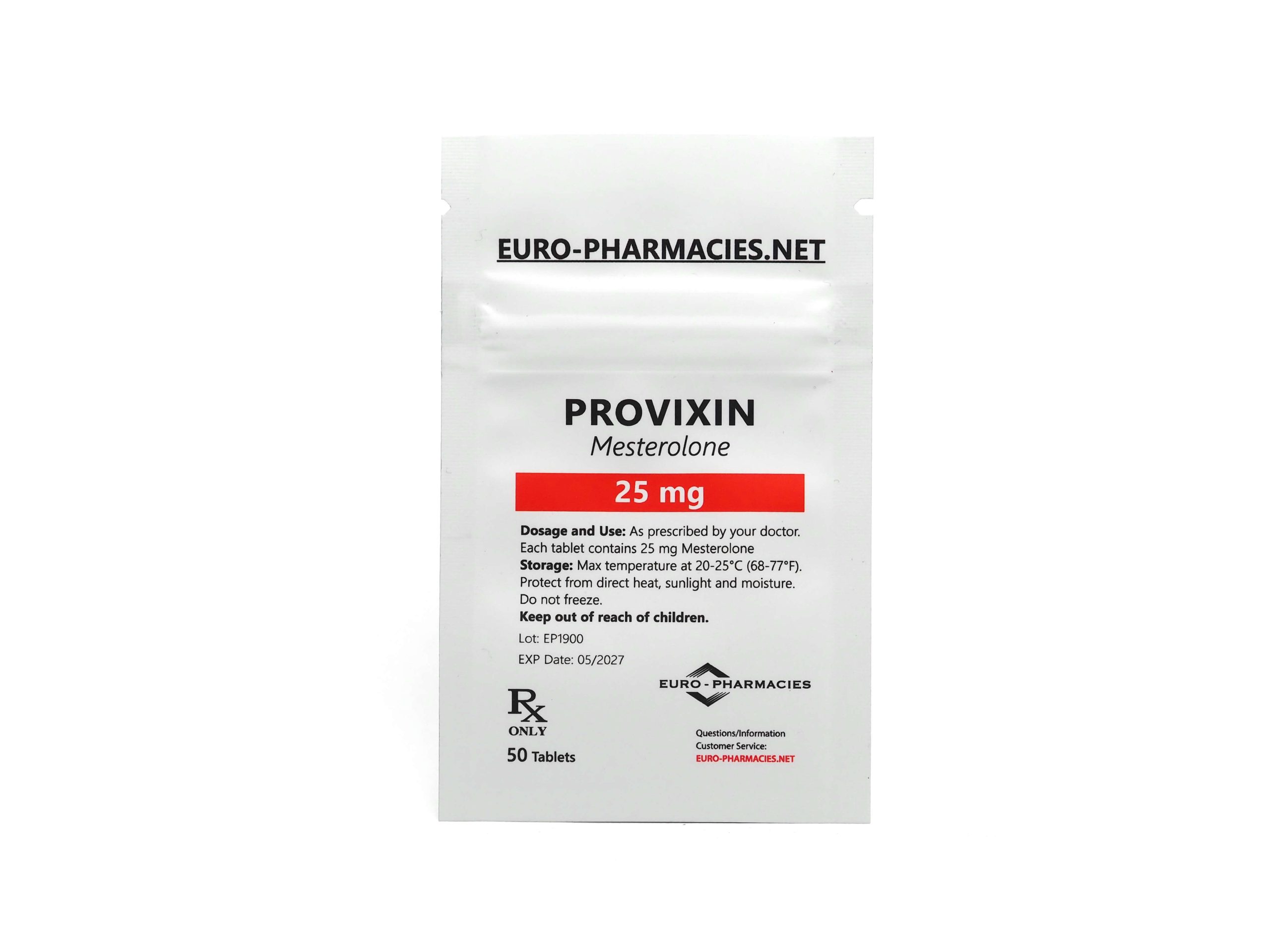 Europharmacies påse Provixin (Proviron)