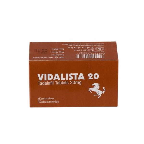 vidalista Tadalafil 20mg Centurion