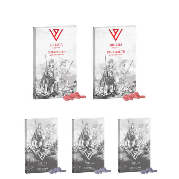 Bulking Pack 6 veckor Dianabol Driada Medical