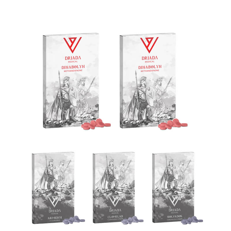 Bulking Pack 6 veckor Dianabol Driada Medical