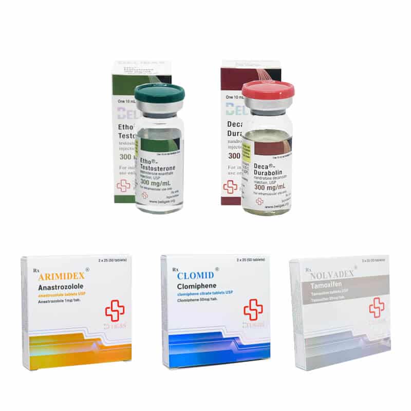 Bulking pack 8 veckor Enanthate Deca Durabolin Beligas World