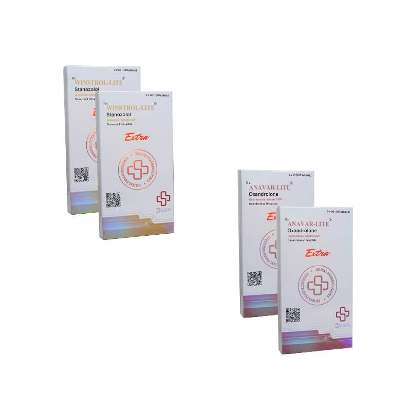 Lean Mass-paket 6 veckor (Winstrol Anavar) Beligas USA