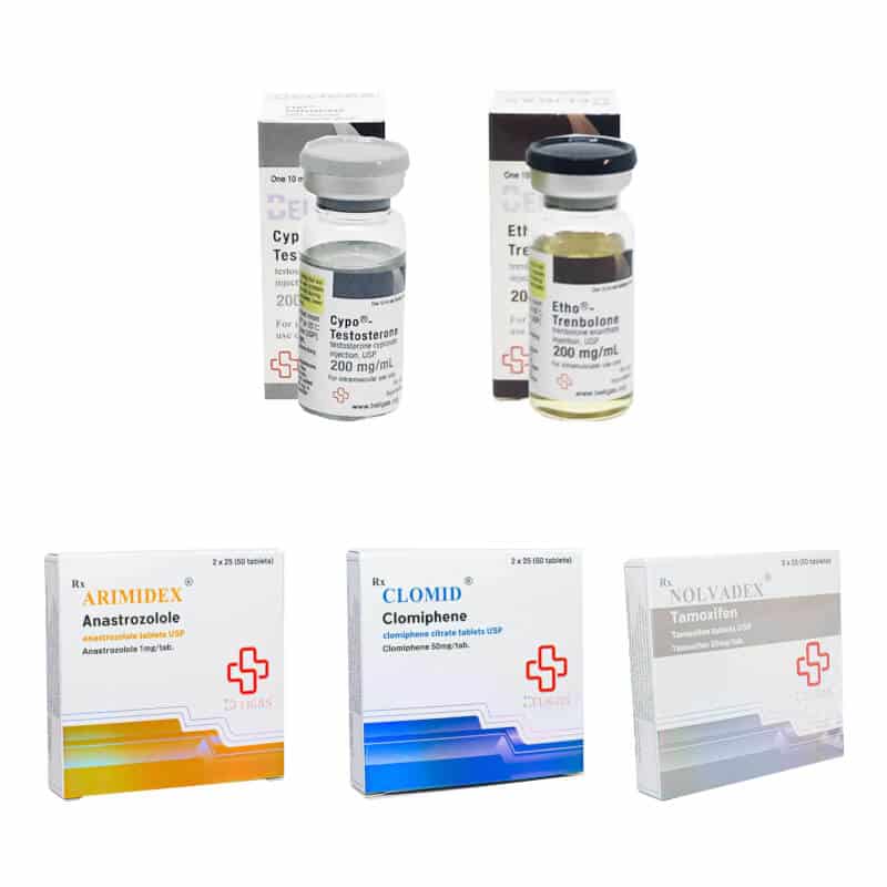 Lean Muscle Gain Pack: Testosteron Cypionate + Trenbolone Enanthate (10 veckor) Beligas Pharmaceuticals International