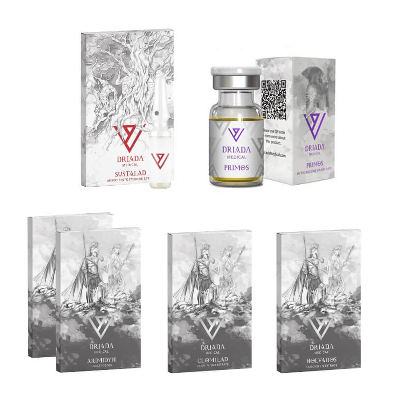 Torrviktspaket DRIADA MEDICAL Sustanon Primobolan (8 veckor)