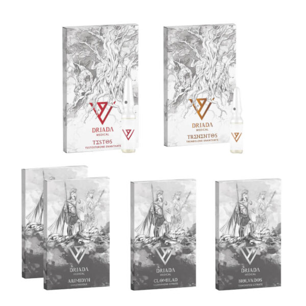 DRIADA MEDICAL Lean Mass Gain Pack: Testosteron Enantat, Trenbolon Enantat (10 veckor)
