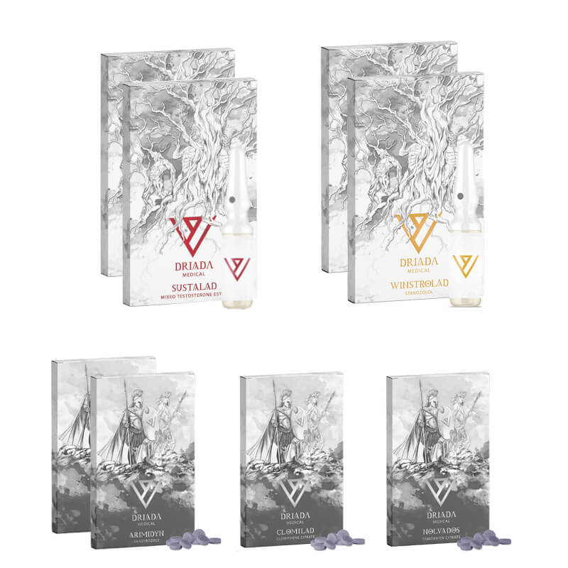 Torrviktspaket SUSTANON WINSTROL DRIADA