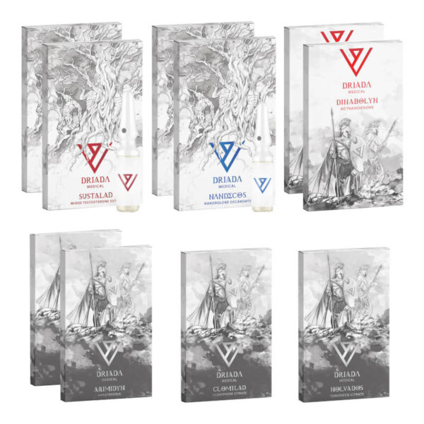 Avancerat Massökningspaket DRIADA MEDICAL Sustanon Deca Dianabol 8 veckor