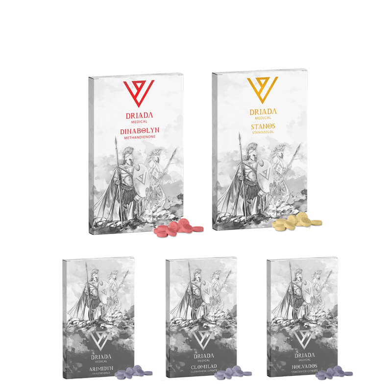 Packa muskelmassa 4 veckor Dianabol Winstrol Driada Medical