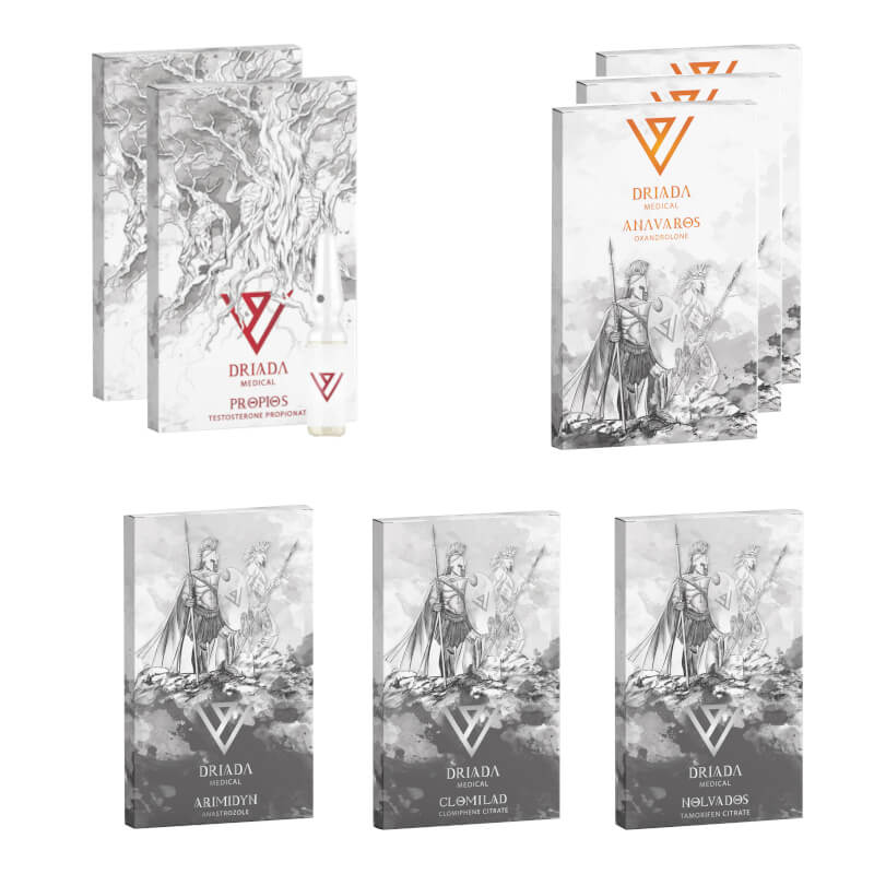 Anavar Test P 6-veckors stärkande paket, Driada Medical orala steroider