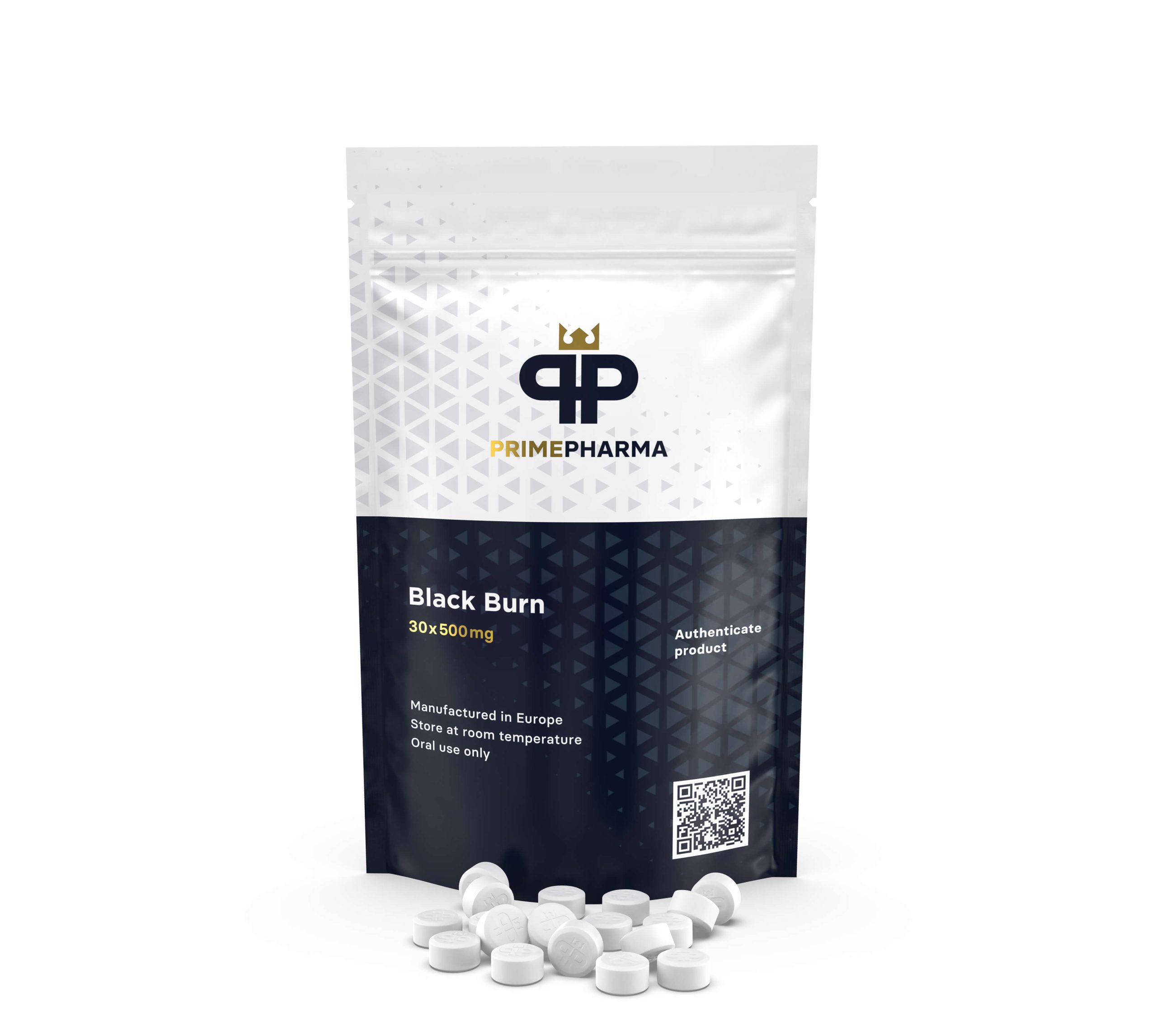 Svart brännskada
