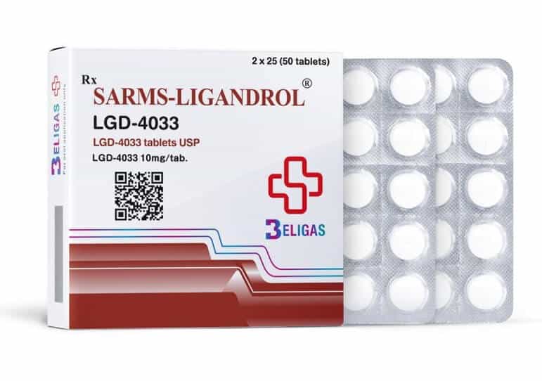 Sarms Ligandrol 10 mg 50 tabletter beligas