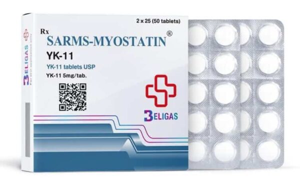 Sarms Myostatin 5 mg 50 tabletter beligas