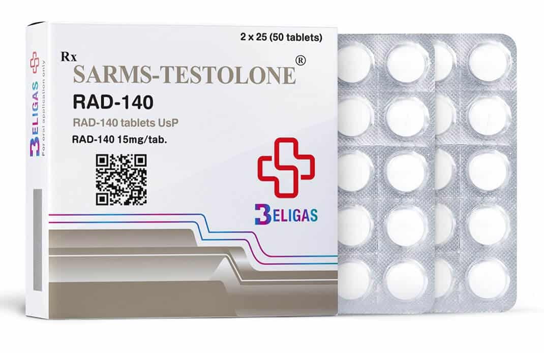 Sarms Testolone 15 mg 50 tabletter