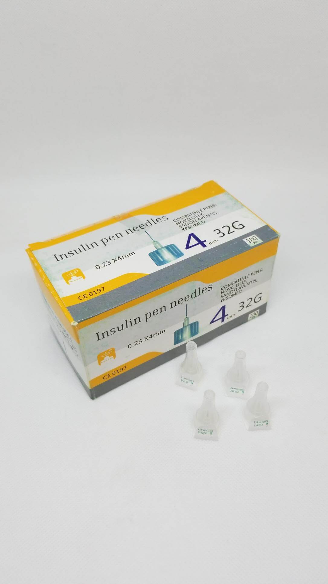 100 insulinpennnålar - HGH - Beligas (internationell)