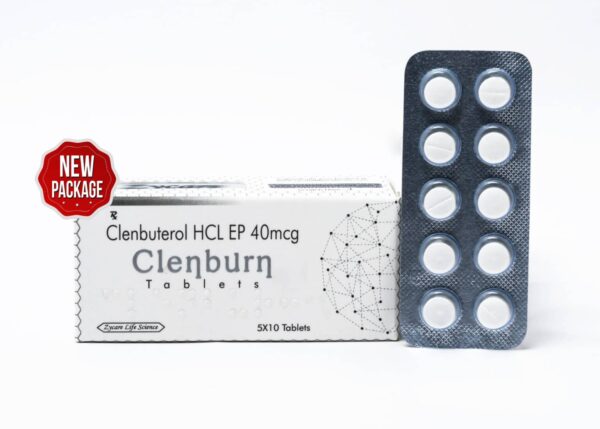 CLENBURN Clenbuterol HCl EP 40 mg 5×10 1