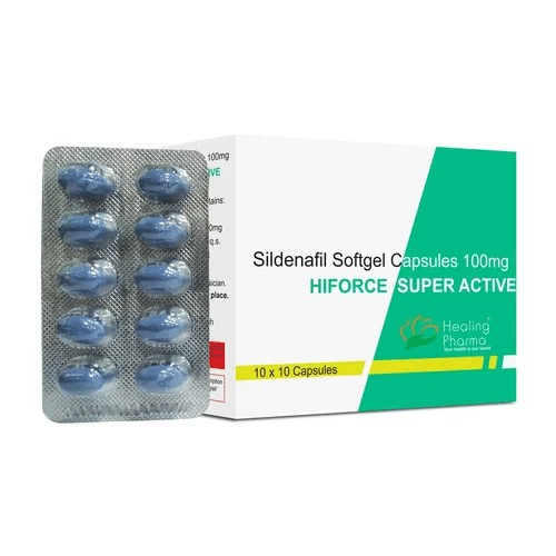 Careforce Super Active Sildenafil Softgel Kapslar 100 tabletter Apotek EU