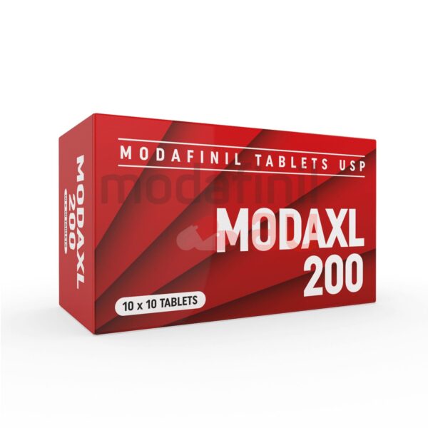 Modaxl 200 mg Modafinil Tablett USP 100 tabletter Apotek EU