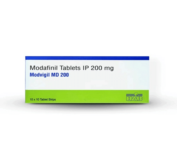 Modvigil MD 200 mg Modafinil Tablett IP 100 tabletter Apotek EU