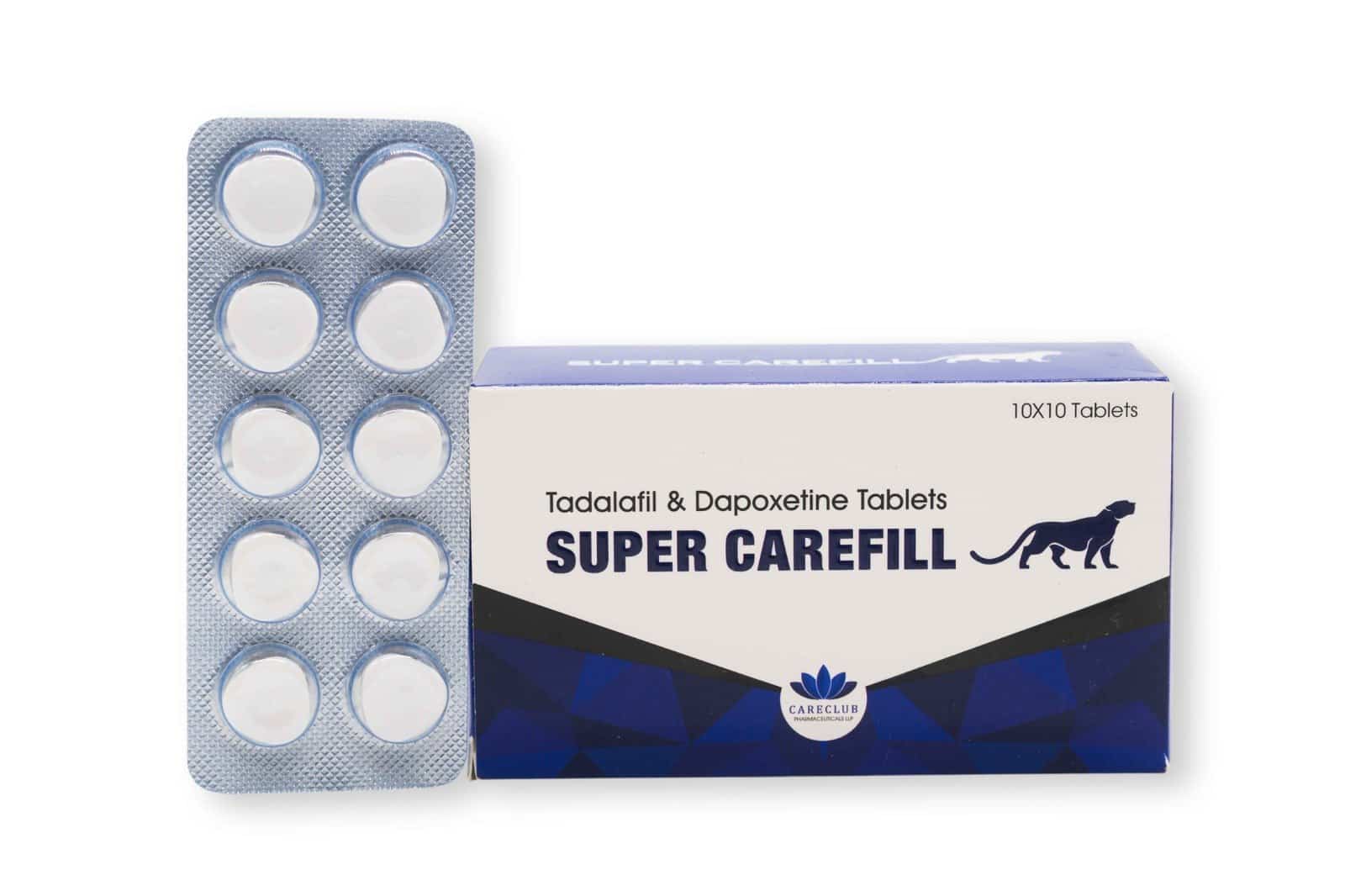 Super Carefill TadalafilDapoxetin 100 tabletter Apotek EU