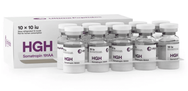 Ultima HGH 10 x 10 IE 10 injektionsflaskor x 10 IE UltimaPeptider