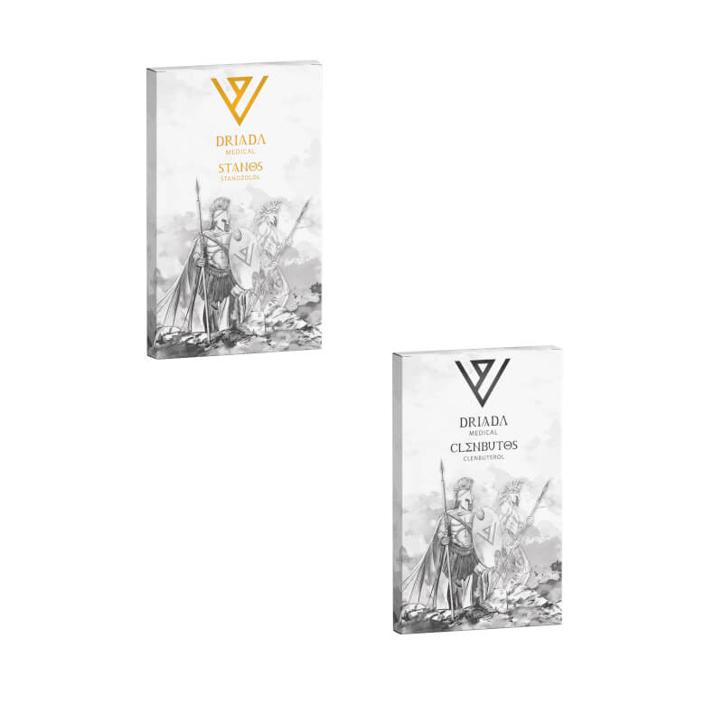 Winstrol + Clenbuterol Driada viktminskningsintroduktionspaket för kvinnor (8 veckor)
