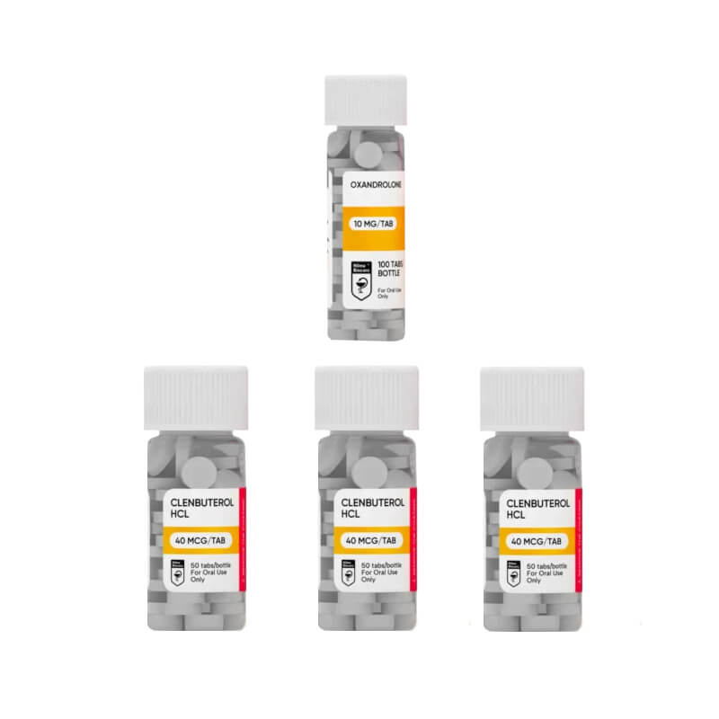 Avancerat viktminskningspaket för kvinnor: Anavar Clenbuterol, 8 veckor, Hilma