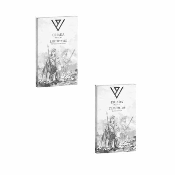 Driada viktminskningspaket för kvinnor: CLENBUTEROL + T3 (8 veckor)