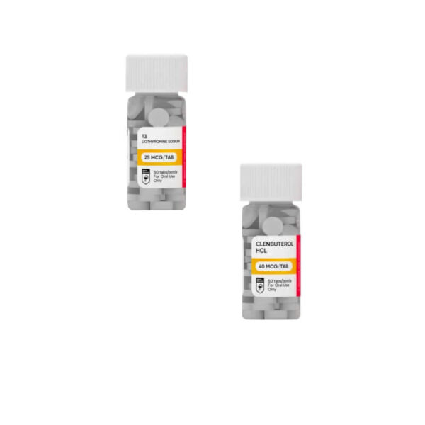 Hilma viktminskningspaket för kvinnor: Clenbuterol + T3 (8 veckor)