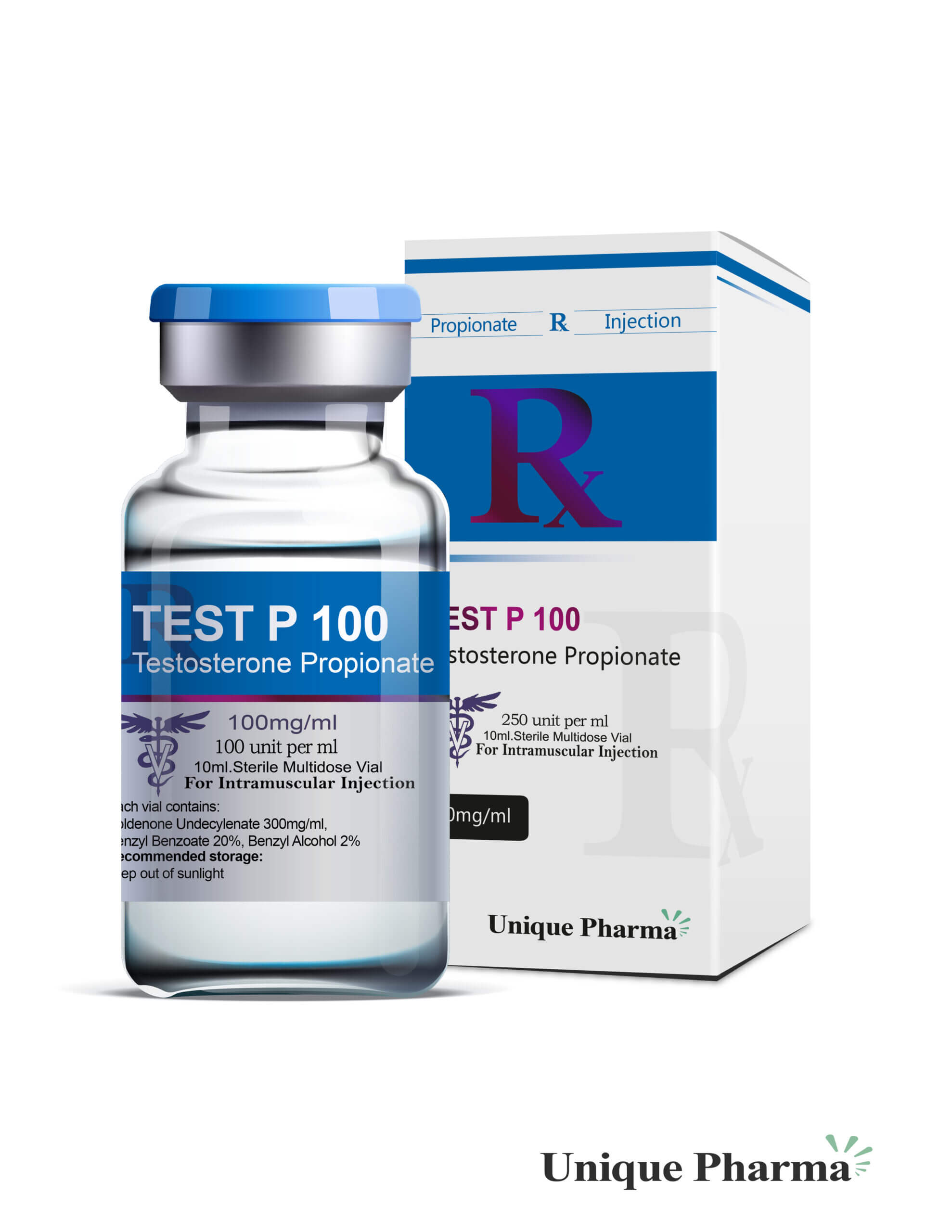 Unikt test P 100-injektioner skalade 1