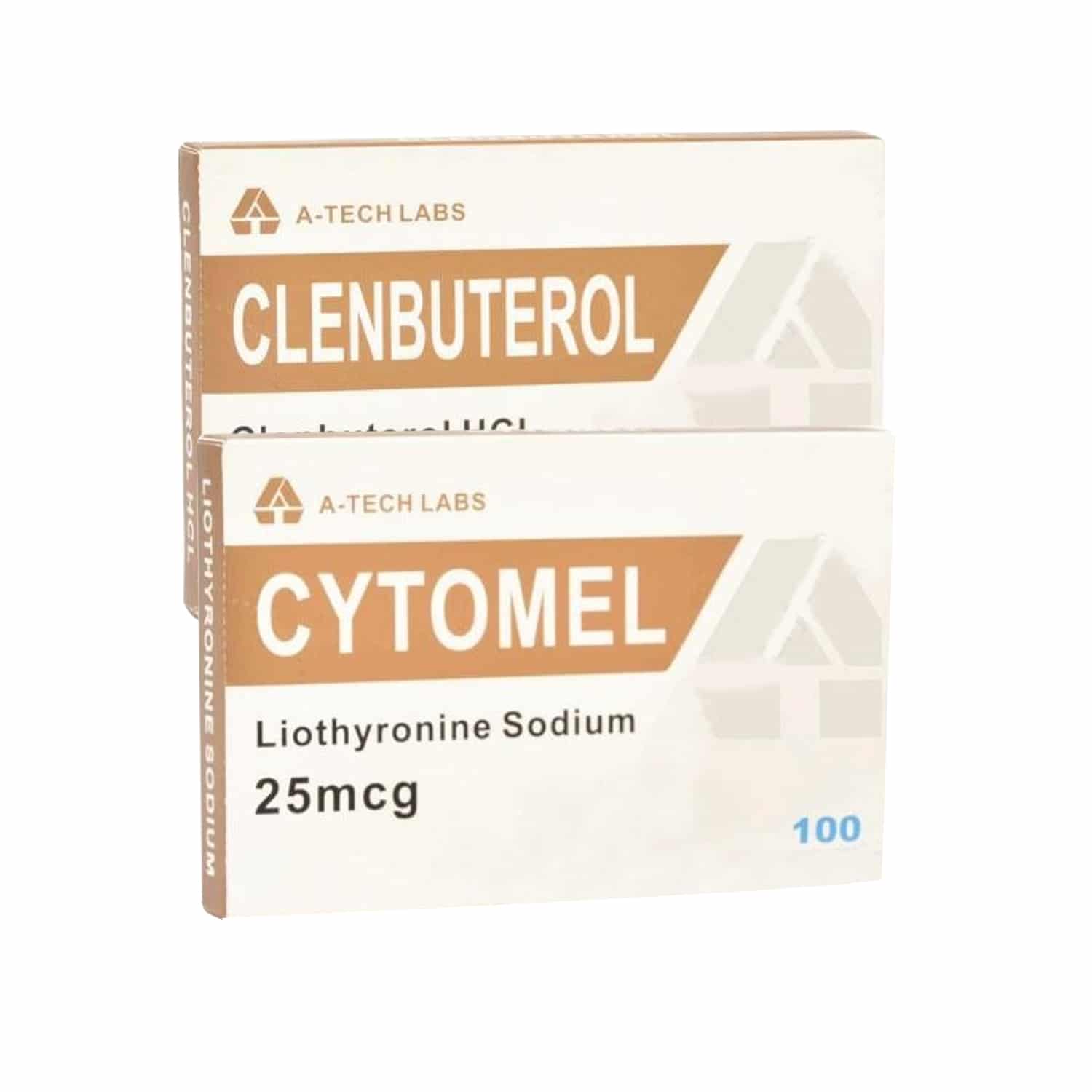 Ett TECH LABS Viktminskningspaket CLENBUTEROL T3 8 veckor