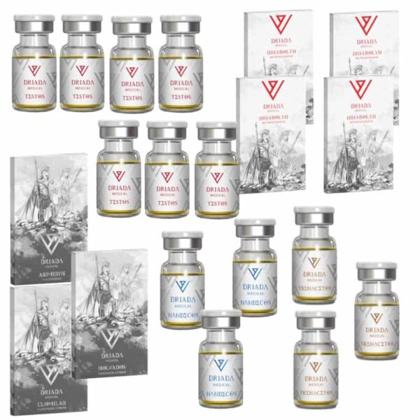 Extrem mass gain pack TEST E DECA TREN A DIANABOL 16 veckors DRIADA