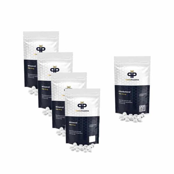 Strimlingspaket 10 veckor Clenbuterol Winstrol Prime Pharma