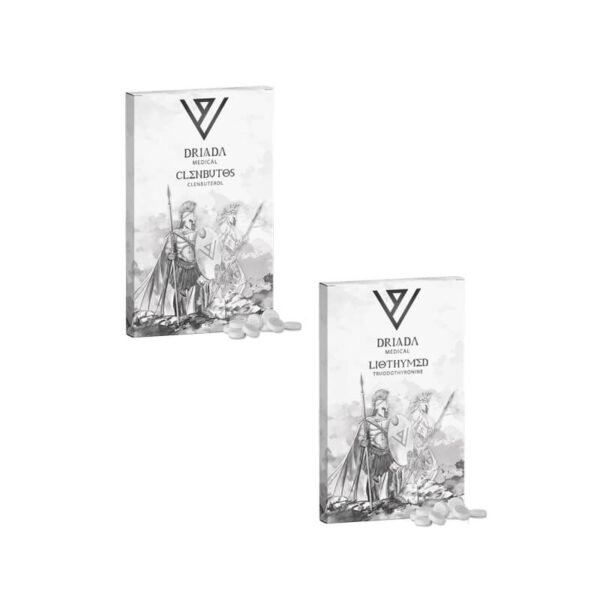 Strimlingspaket 8 veckor Clenbuterol Cytomel Driada