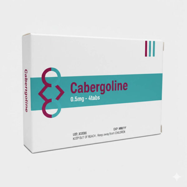 Kabergolin 0,5 mg 4 tabletter