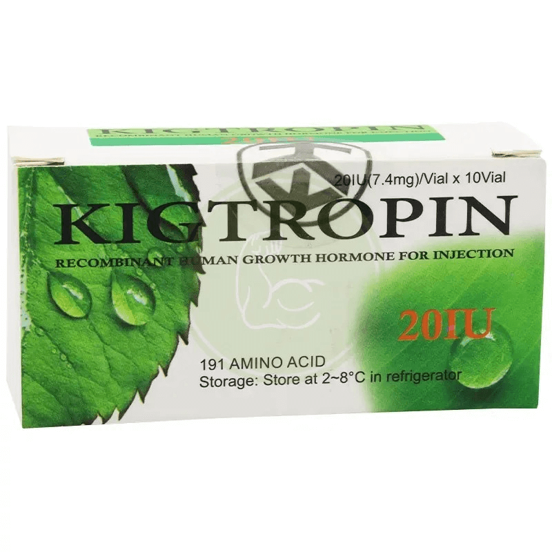 KIGTROPIN 20 IE 10 INJEKTIONSFLASKOR