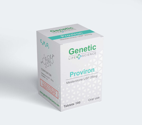 PROVIRON 25MG 100 TABLETTER GENETISK LIVVETENSKAP
