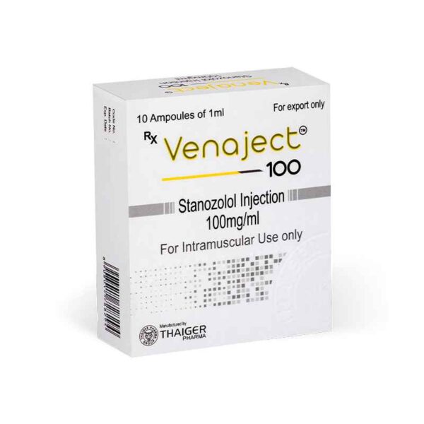 VENAJECT 100 MG (STANOZOLOL) 10 AMPS THAIGER PHARMA