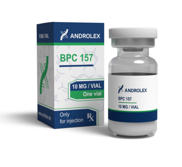 Androlex BPC 157 10 mg injektionsflaska