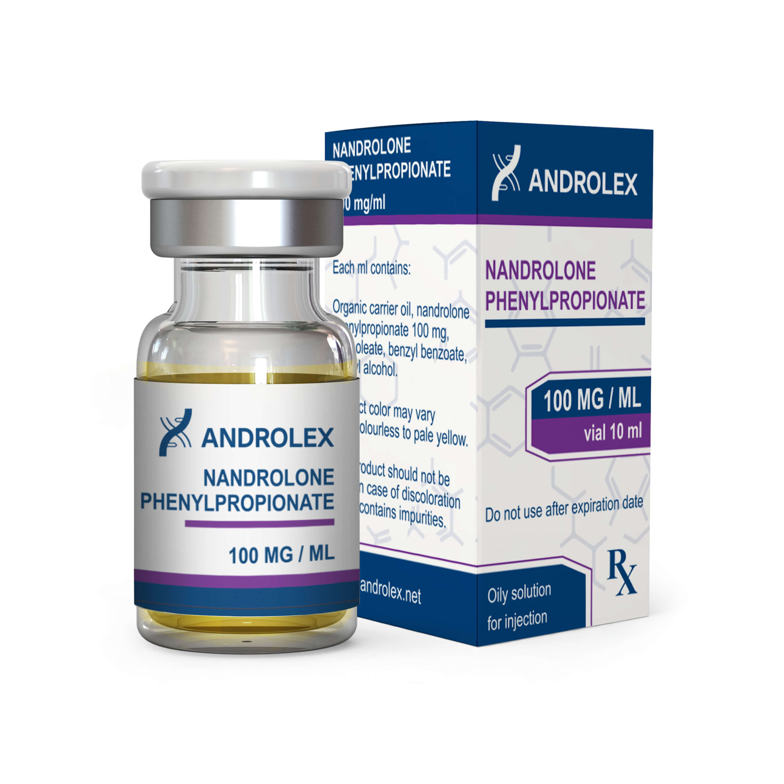 Androlex injektionsflaska nandrolon fenylpropionat