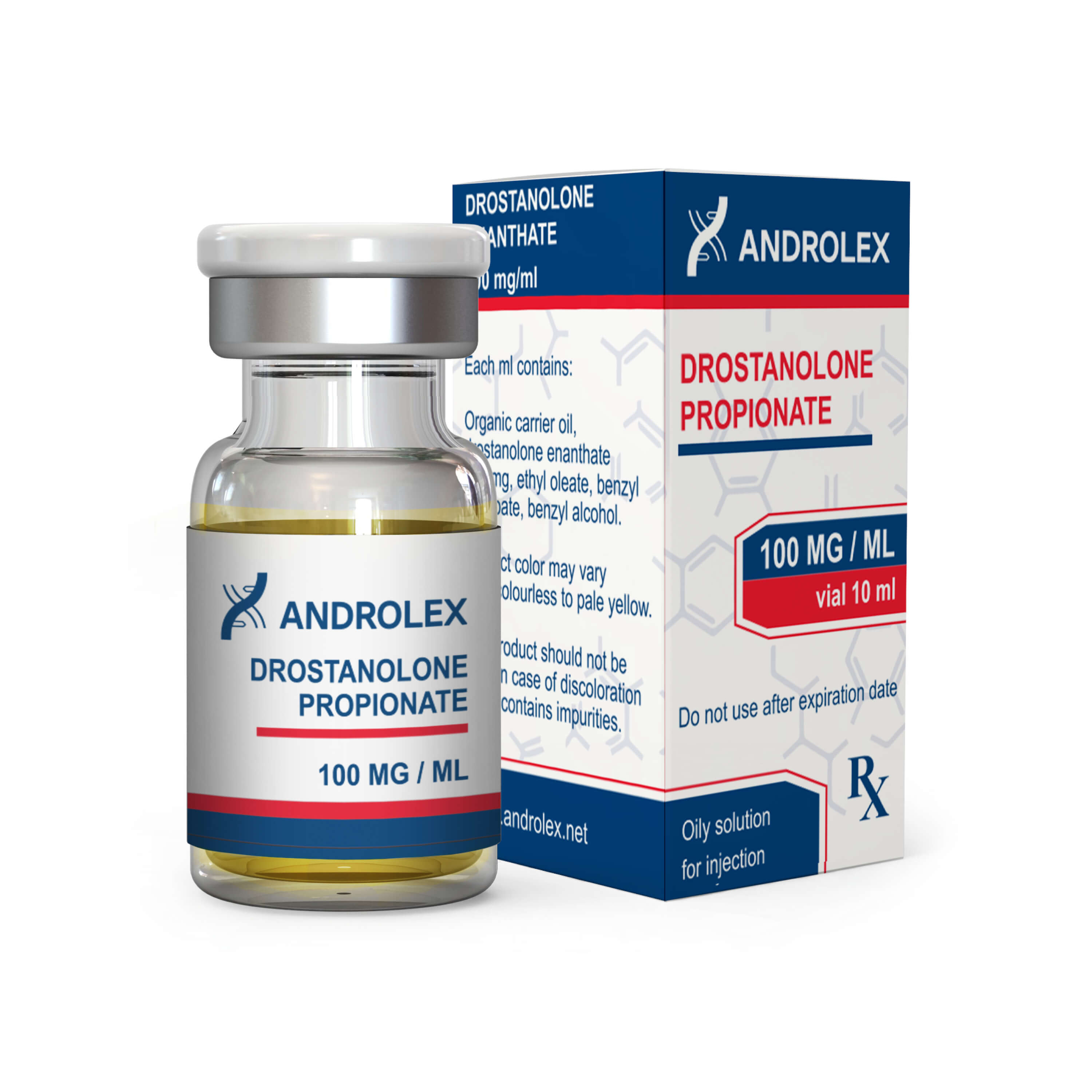 Androlex-flaskor drostanolonpropionat