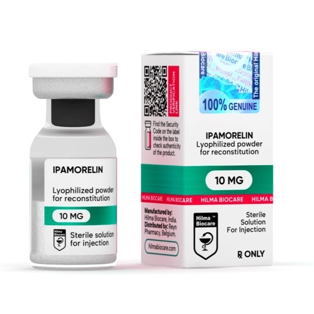 Ipamorelin 10 mg 10 ml injektionsflaska - HILMA