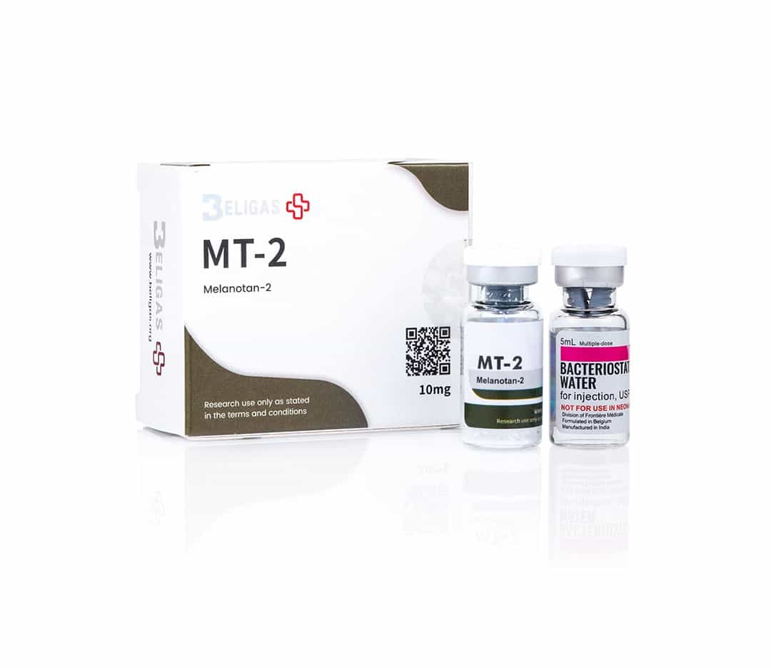 Melanotan 2 (10 mg - 2 injektionsflaskor) MT-2 - Beligas (internationellt)