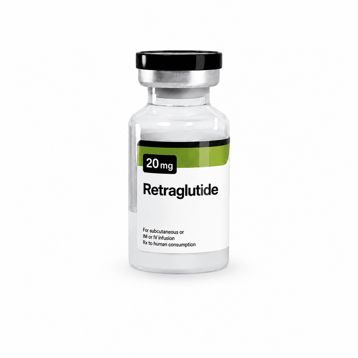 Ultima-Retraglutide 20mg - 1 injektionsflaska x 20 mg - UltimaPeptides USA