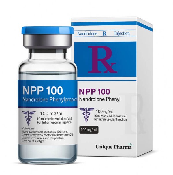 NPP 100 - Nandrolonfenylpropionat (100 mg/ml 10 ml) - UNIQUE-PHARMA