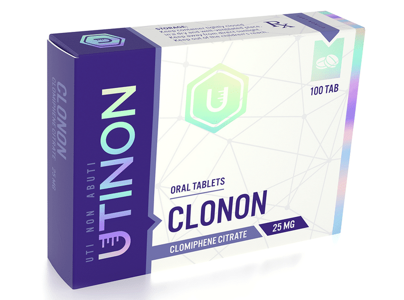 Clonon - Klomifen 25 mg 100 tabletter - UTINON