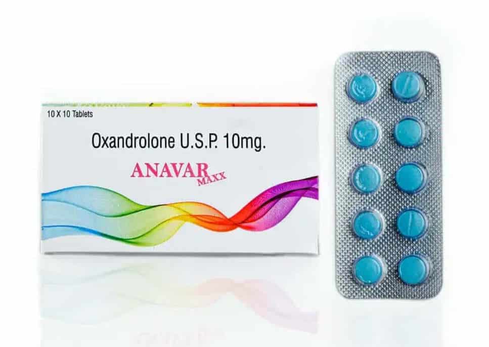 ANAVAR MAXX - Oxandrolone USP 10mg 100 Tabs - POWERBOLIC